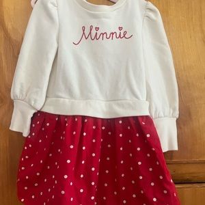 Toddler Gap Disney Minnie Mouse Dress Size 3